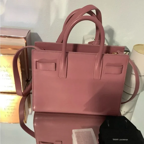 YVES SAINT LAURENT BAG Pink - Picture 4 of 9